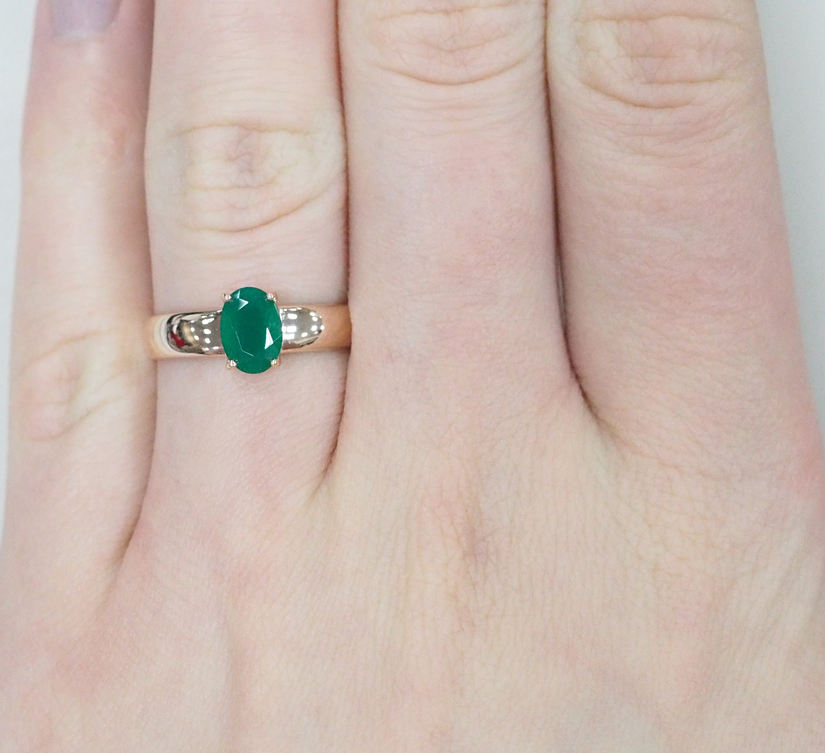 Серебряное кольцо с агатом